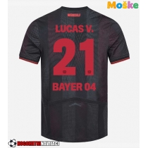 Moške Nogometnih dresov Bayer Leverkusen Lucas Vazquez #21 Domači 2025-26 Kratki rokavi